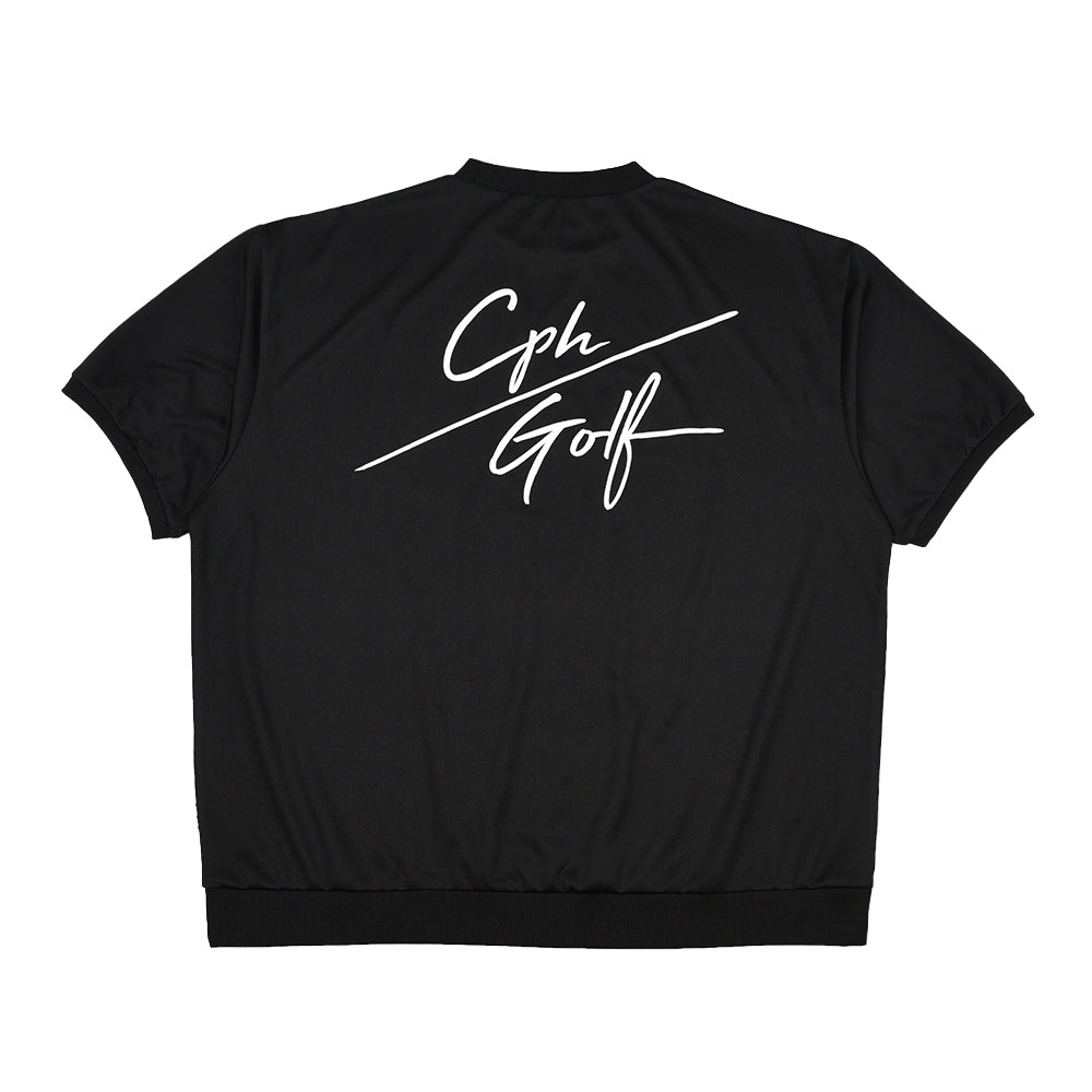 SLASH LOGO MESH S/S PULLOVER – RUFFLOG
