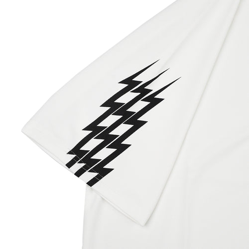 #THUNDER STRIPES HENRY NECK POLO