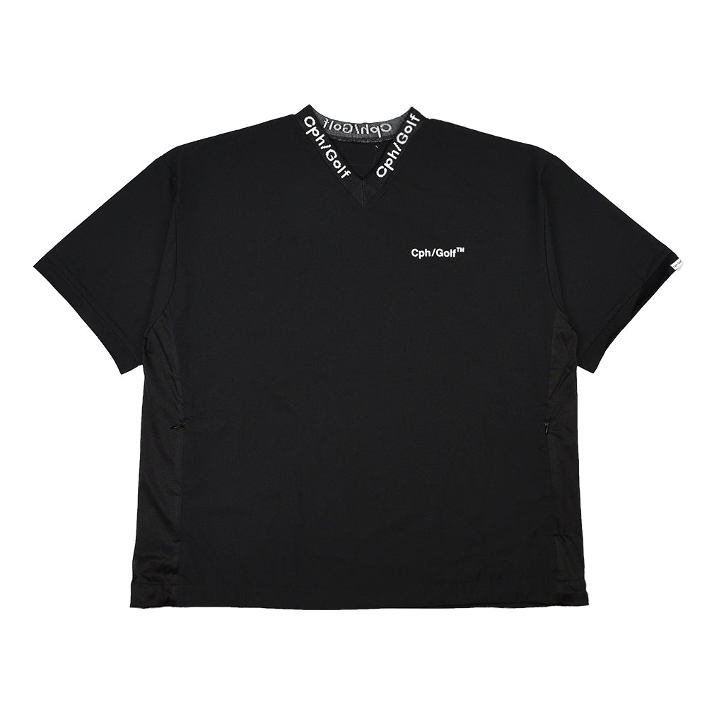 【美品】RUFFLOG MESH MOCK TEE WHITE L RUFFLOG MESH MOCK TEE WHITE L