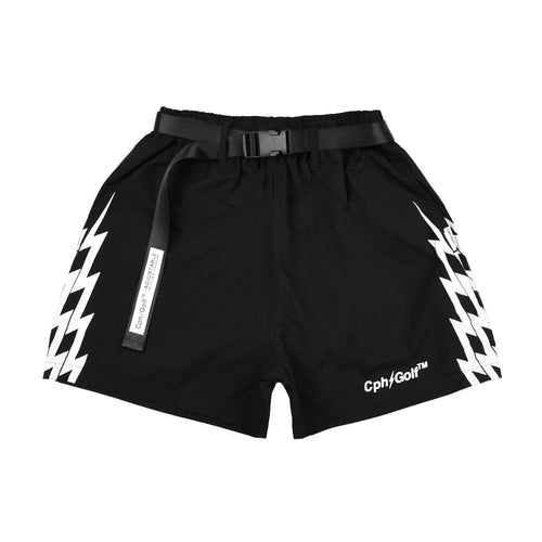 [WOMEN] #THUNDER STRIPES ADJUSTABLE SHORTS