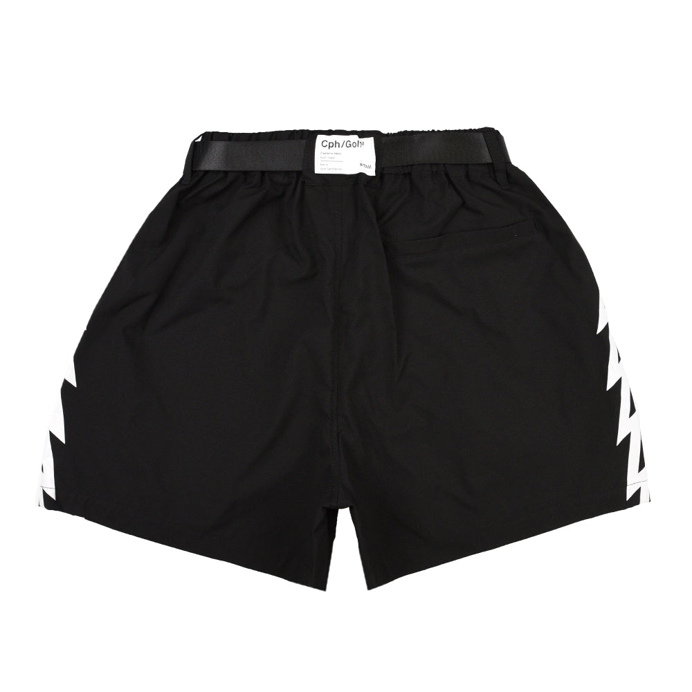 CPH/GOLF THUNDER STRIPES ショートパンツ BLACK M WOMEN] #THUNDER STRIPES ADJUSTABLE SHORTS – RUFFLOG