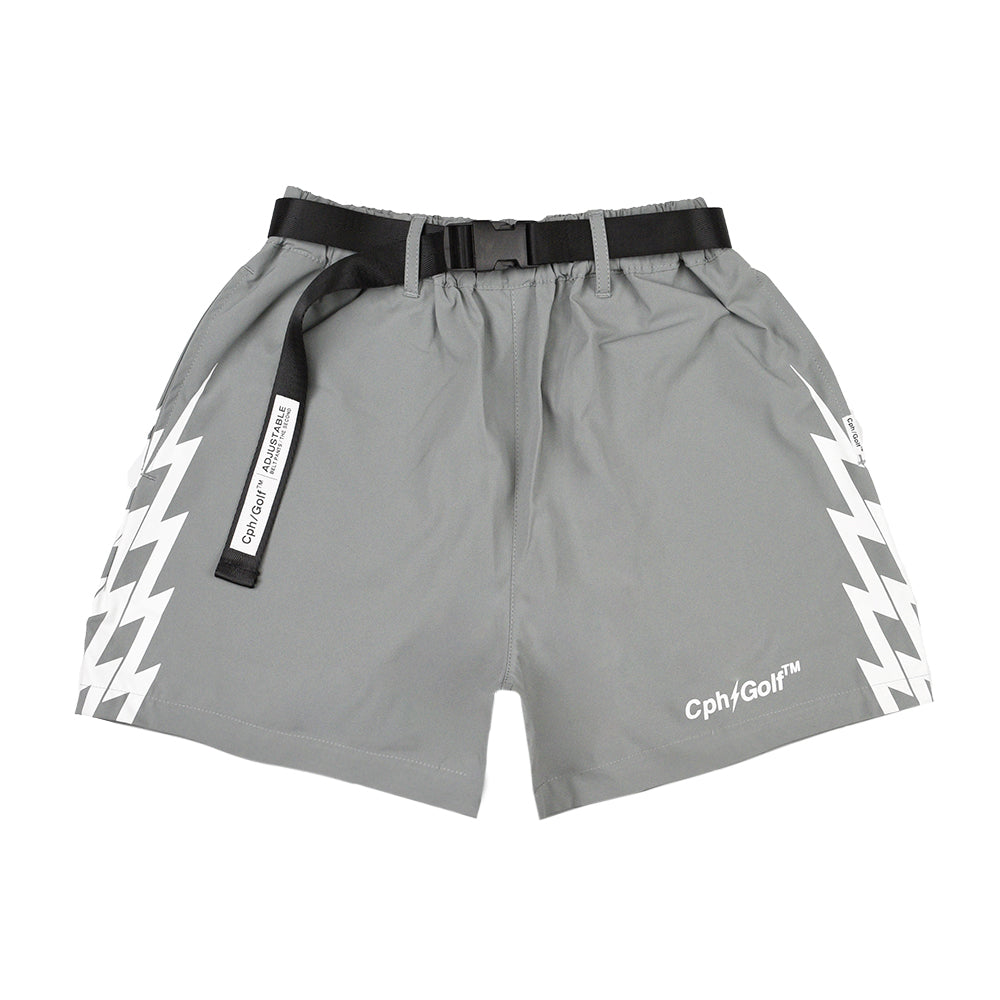 WOMEN] #THUNDER STRIPES ADJUSTABLE SHORTS – RUFFLOG