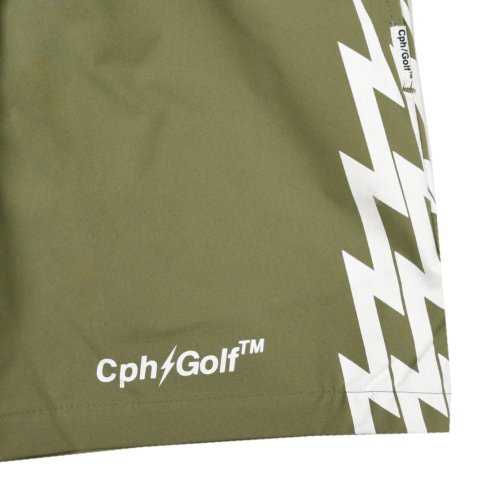 WOMEN] #THUNDER STRIPES ADJUSTABLE SHORTS – RUFFLOG