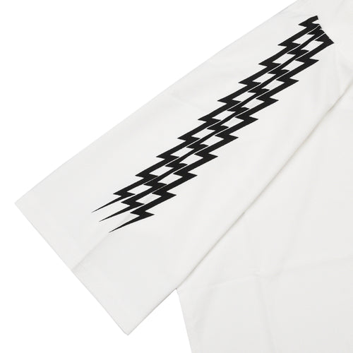 [WOMEN] #THUNDER STRIPES MOCK NECK TEE