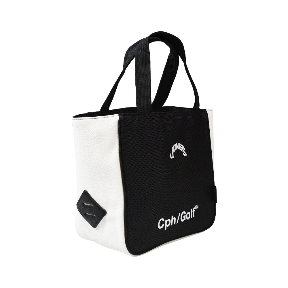 【新品未使用】JONES Cph/Golf カートバッグ 黒/白 Cph/Golf × JONES RIDER SPLASH PRINT CART BAG｜若年層向けゴルフ