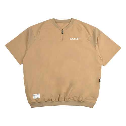 LIGHT WEIGHT SS ZIP PULLOVER