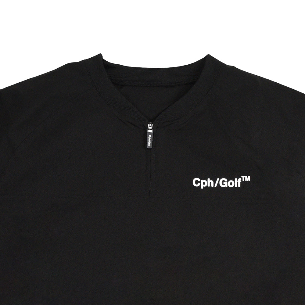 【新品完売品】Cph/Golf ブラック トレーナー Sサイズ Cph/Golf™︎ JACQUARD MOCK NECK TEE