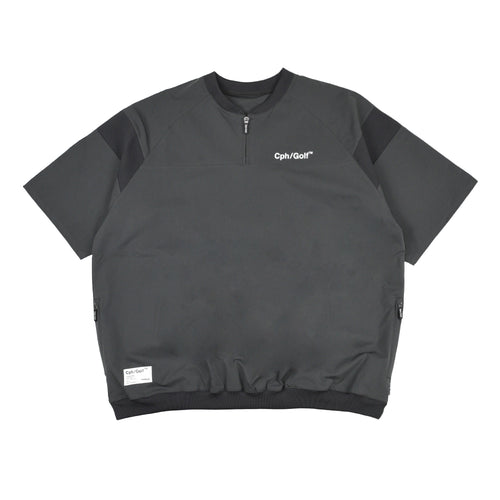 LIGHT WEIGHT SS ZIP PULLOVER