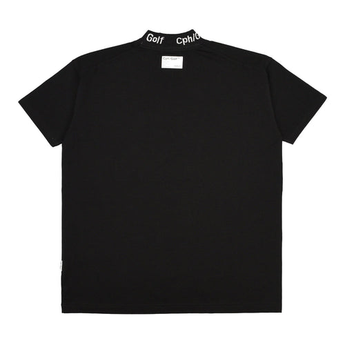 Cph/Golf™︎ JACQUARD MOCK NECK TEE