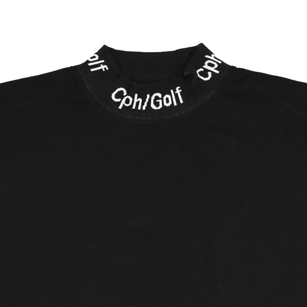 Cph/Golf × JONES LS MOCK NECK TEE Cph/Golf TM JACQUARD MOCK NECK TEE｜若年層向けゴルフアパレル