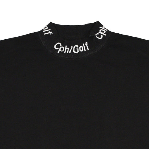 Cph/Golf™︎ JACQUARD MOCK NECK TEE