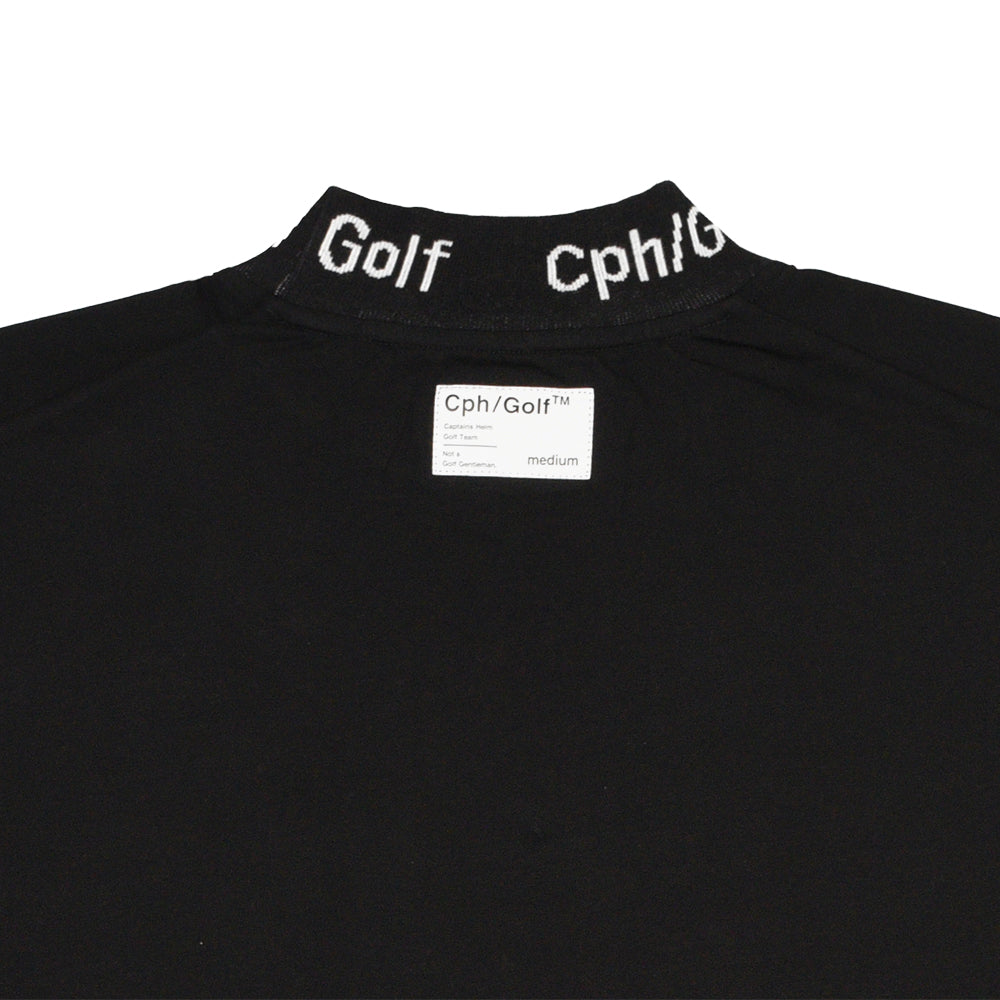Cph/Golf TM JACQUARD MOCK NECK TEE｜若年層向けゴルフアパレル
