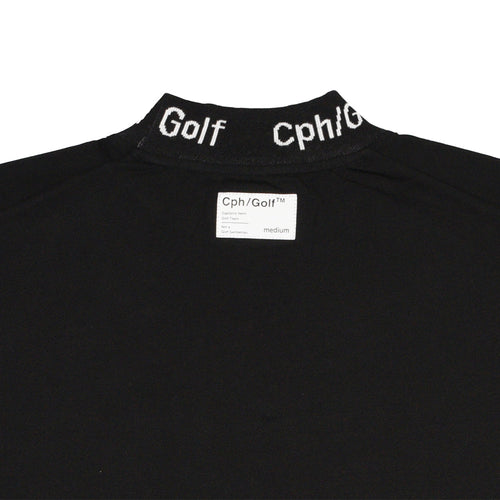 Cph/Golf™︎ JACQUARD MOCK NECK TEE