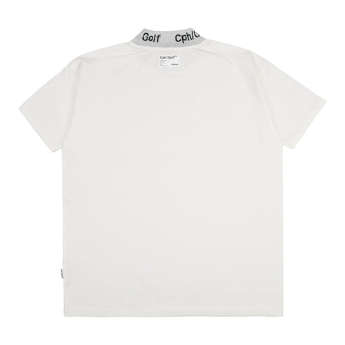 Cph/Golf™︎ JACQUARD MOCK NECK TEE