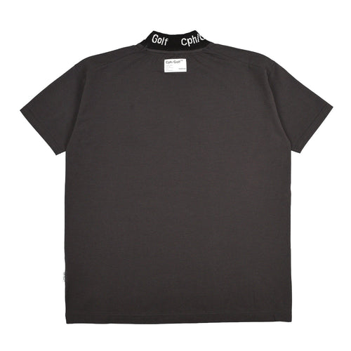 Cph/Golf™︎ JACQUARD MOCK NECK TEE