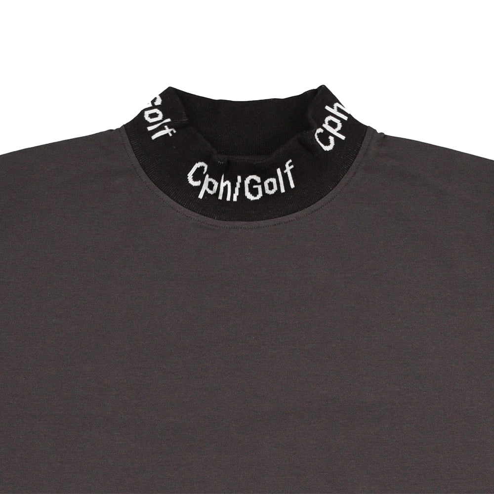 Cph/Golf TM JACQUARD MOCK NECK TEE｜若年層向けゴルフアパレル