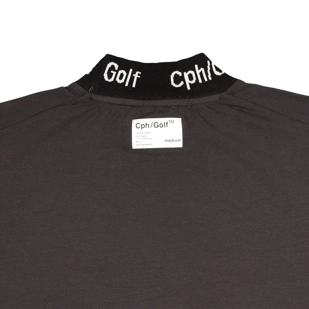 Cph/Golf TM JACQUARD MOCK NECK TEE｜若年層向けゴルフアパレル