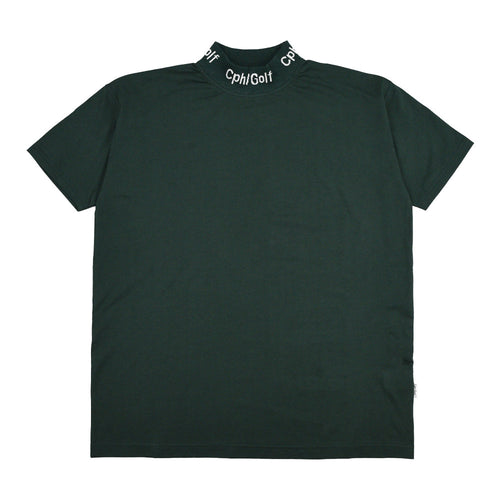 Cph/Golf™︎ JACQUARD MOCK NECK TEE