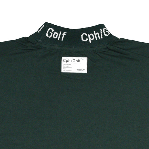 Cph/Golf™︎ JACQUARD MOCK NECK TEE
