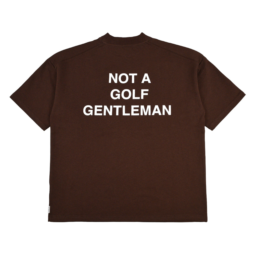 Cph/Golf Lサイズ NOT A GOLF GENTLEMAN GENTLEMAN HALF MOCK NECK TEE（Cph/Golf）｜RUFFLOG公式