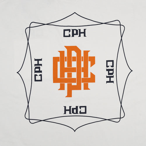 [WOMENS]OVERLAP LOGO SS MOCK