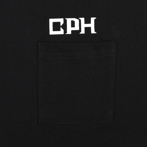 [WOMENS]OVERLAP LOGO SS MOCK