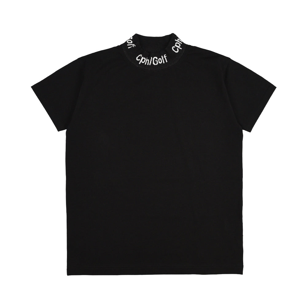 WOMEN]Cph/Golf TM JACQUARD MOCK NECK TEE｜若年層向けゴルフアパレル