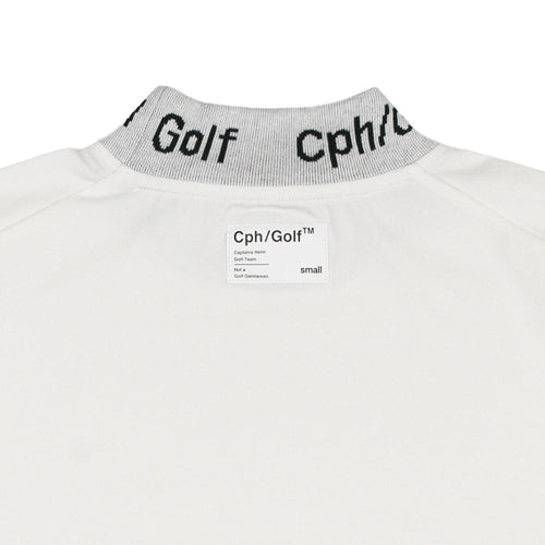 [WOMEN] Cph/Golf™︎ JACQUARD MOCK NECK TEE