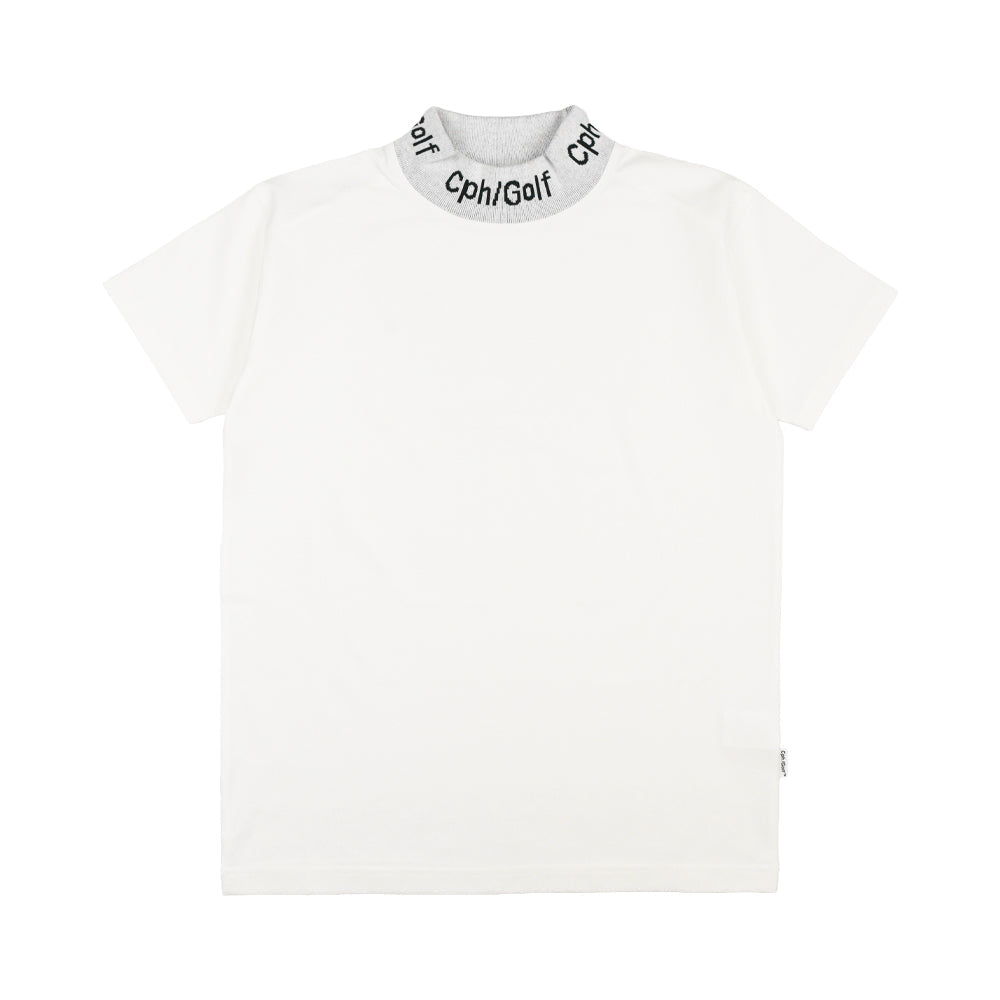 WOMEN]Cph/Golf TM JACQUARD MOCK NECK TEE｜若年層向けゴルフアパレル
