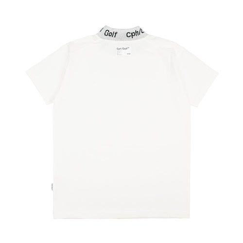 [WOMEN] Cph/Golf™︎ JACQUARD MOCK NECK TEE