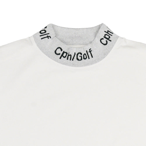 [WOMEN] Cph/Golf™︎ JACQUARD MOCK NECK TEE