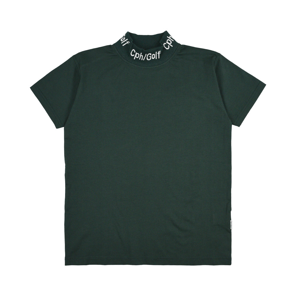 Cph/Golf×RUFFLOG SS MOCK NECK TEE