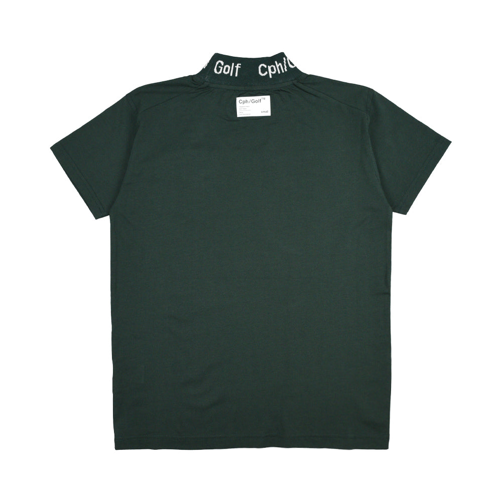 WOMEN]Cph/Golf TM JACQUARD MOCK NECK TEE｜若年層向けゴルフアパレル