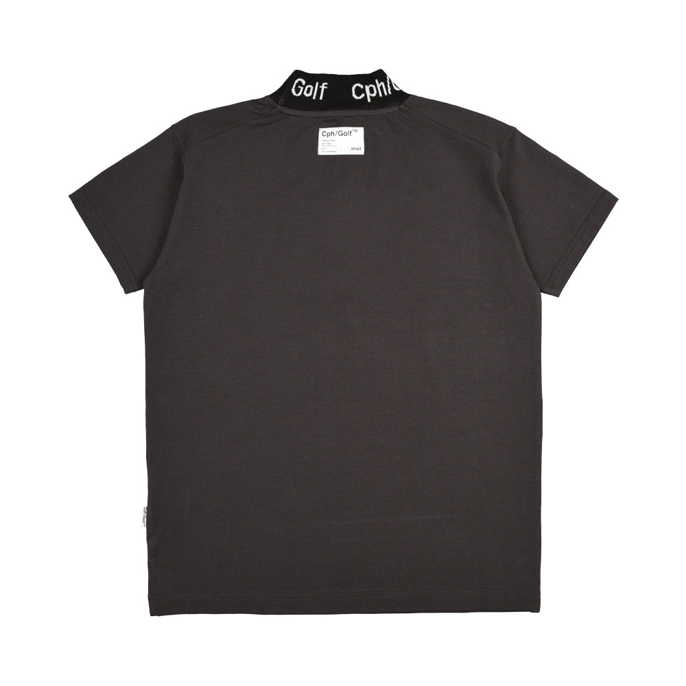 WOMEN]Cph/Golf TM JACQUARD MOCK NECK TEE｜若年層向けゴルフアパレル