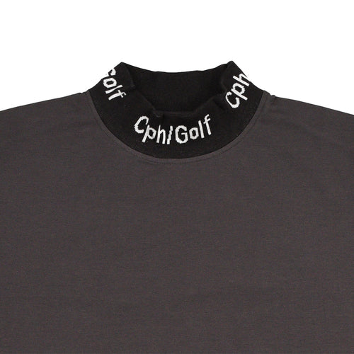 [WOMEN] Cph/Golf™︎ JACQUARD MOCK NECK TEE