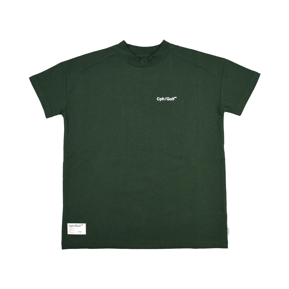 Cph/Golf™ ハーフモックネックTシャツ スレートグリーン　XL MADEMOISELLE HALF MOCK NECK TEE（Cph/Golf）｜RUFFLOG公式