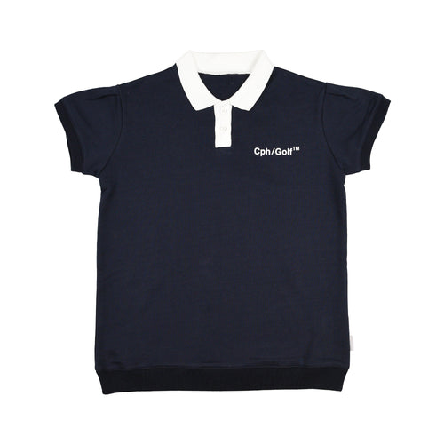 [WOMENS] BI COLOR SHORT  POLO