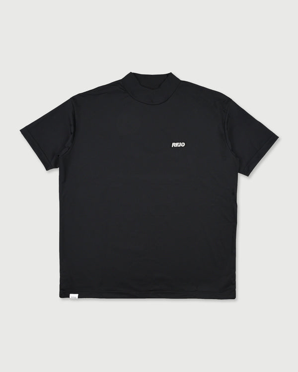 RFLG BACK LOGO MOCK NECK TEE