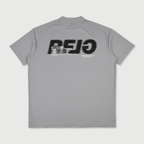 WM RFLG BACK LOGO MOCK NECK TEE