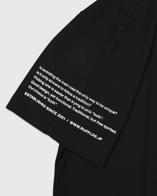 COOL FLEX BACK LINE LOGO MOCK NECK SHIRTS