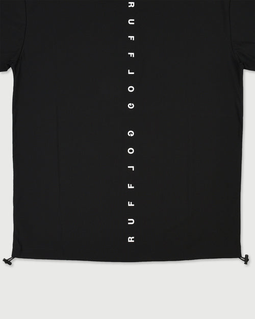COOL FLEX BACK LINE LOGO MOCK NECK SHIRTS