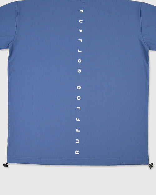 COOL FLEX BACK LINE LOGO MOCK NECK SHIRTS