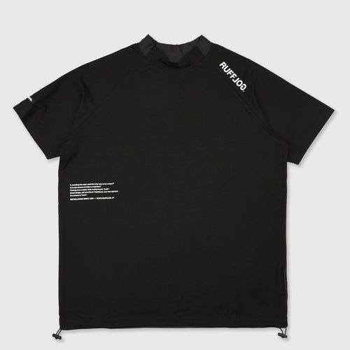 WM COOL FLEX MESH RAGLAN MOCK NECK SHIRTS