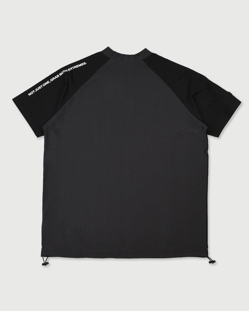 COOL FLEX MESH RAGLAN MOCK NECK SHIRTS