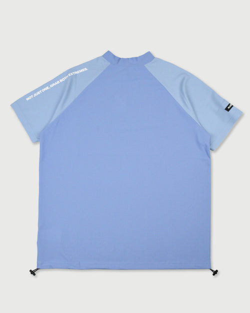 COOL FLEX MESH RAGLAN MOCK NECK SHIRTS