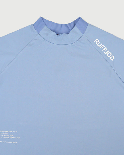 COOL FLEX MESH RAGLAN MOCK NECK SHIRTS
