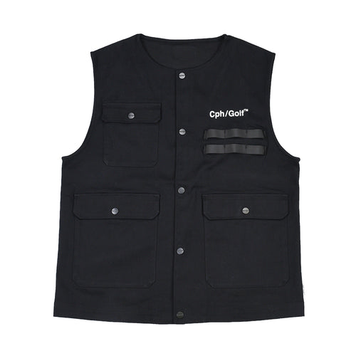 #COTTON TRACK VEST