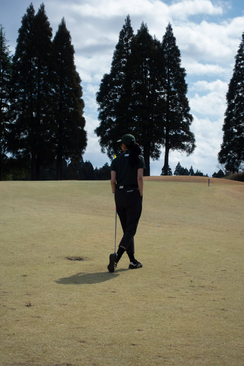 [WOMEN] Cph/Golf™︎ JACQUARD MOCK NECK TEE