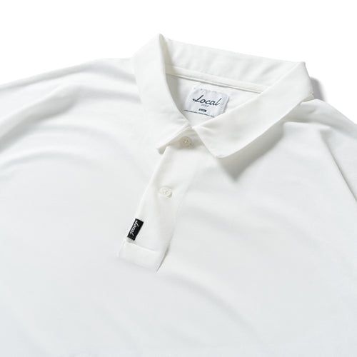 Good Game Ellipse S/S POLO WHITE