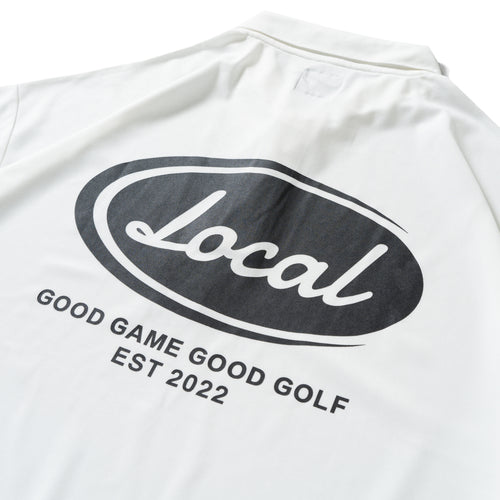 Good Game Ellipse S/S POLO WHITE